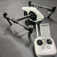 DJI Inspire with Cinema Rig